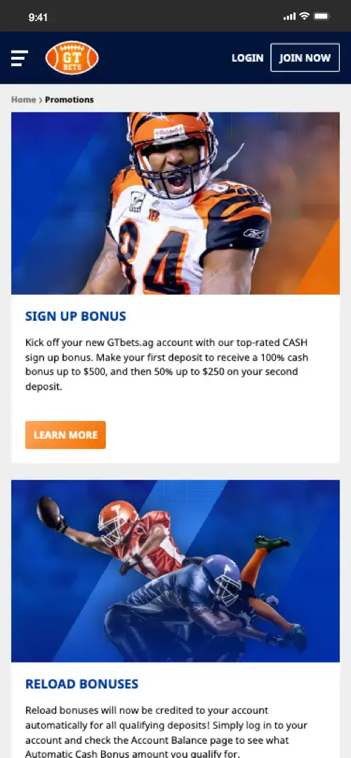 Gt Bets Promotions