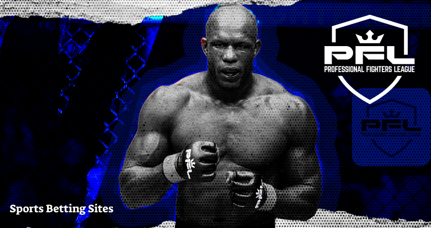 Pfl Fighter Artwork For Sports Betting Site Review