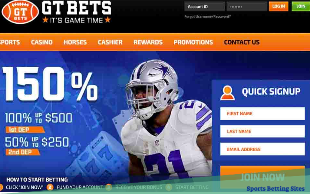 GTBets Bonuses Rebates